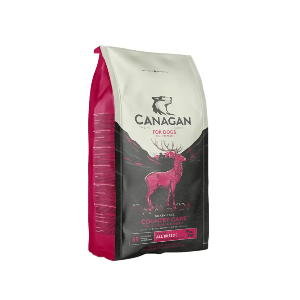 [300769] Canagan Country Game Grain-Free Adult Dry Dog Food - 12kg