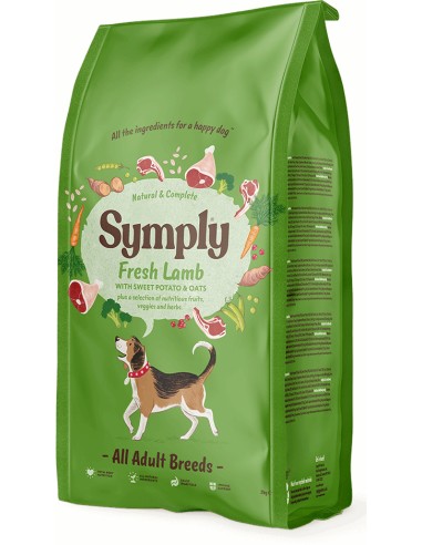 [300885-1] Symply Adult Fresh Lamb Dry Food Bag 2KG