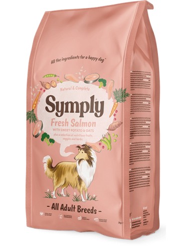 Symply Adult Fresh Salmon Dry Food Bag 2KG