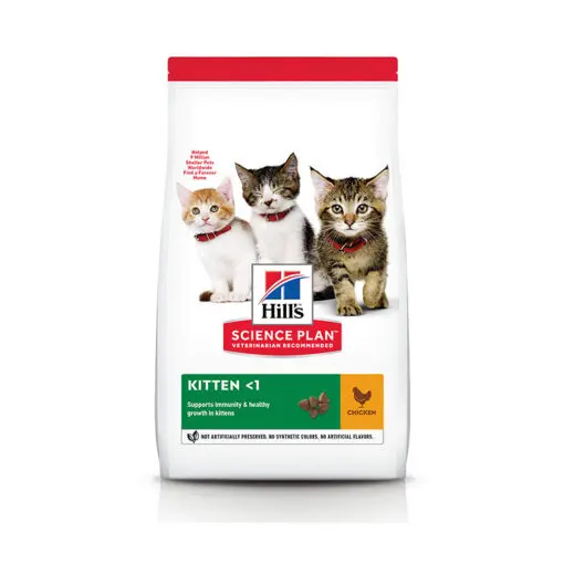 [604049] Hills Science Plan Kitten Food with Chicken 3kg