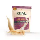Zeal Free Range Naturals Venison Ears Dog Treats Pouch 125G