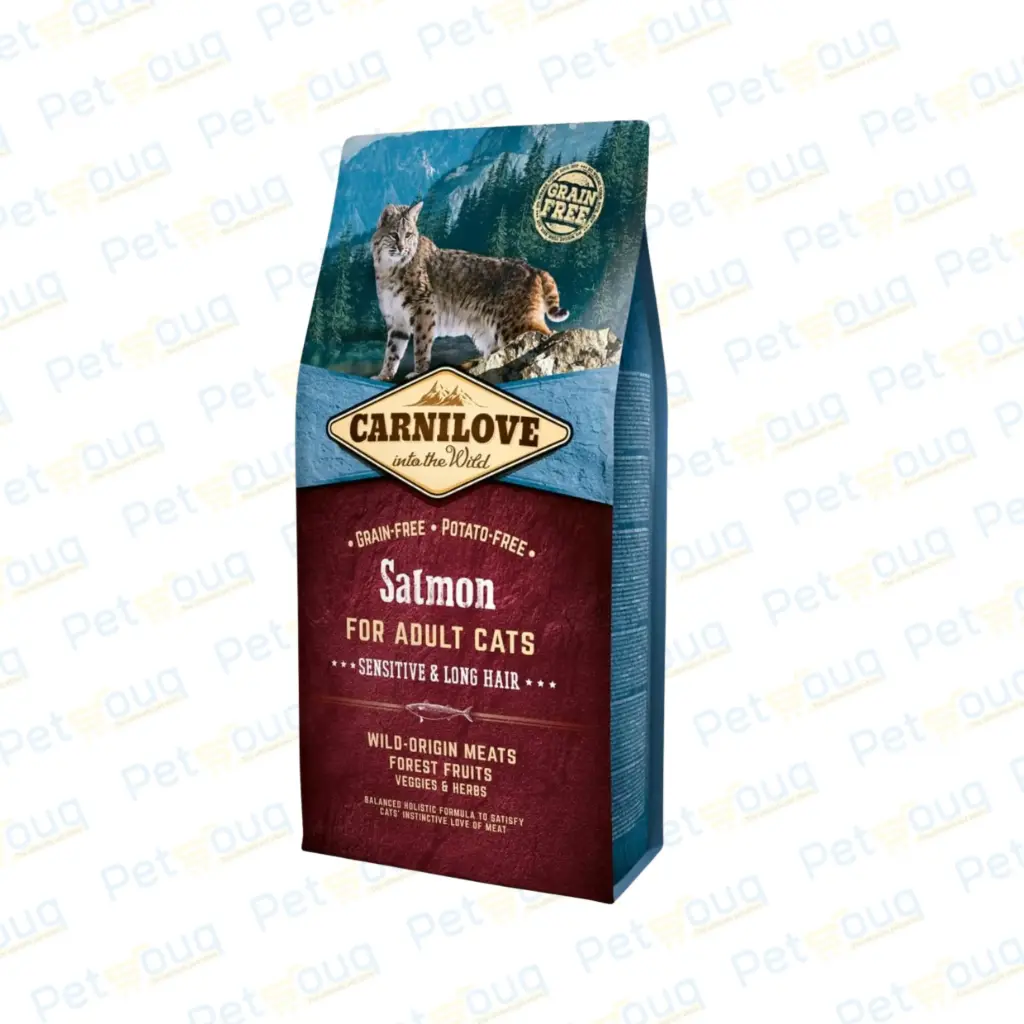 [8595602512287] Carnilove Salmon Grain-Free Adult Dry Cat Food - 2kg