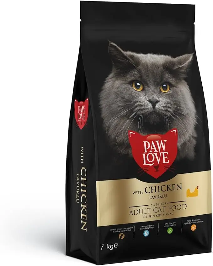 [8683262491971] Paw Love Adult CAT LOVE CHICKEN 7KG