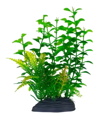 Aquabroo Plastic Plant Aquarium Decoration - 20cm