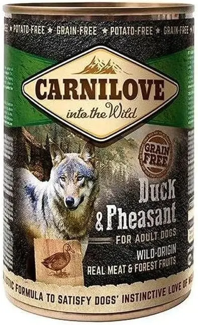 Carnilove Duck & Pheasant for Adult Dogs (Wet Food Cans -1 x 400g)