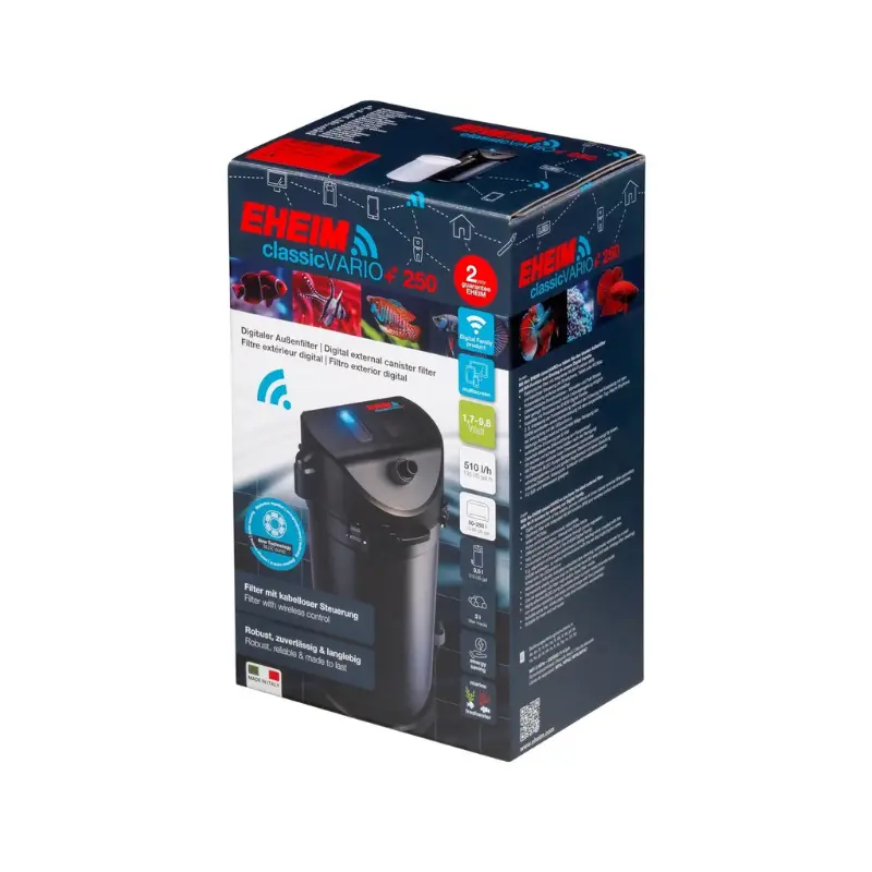 EHEIM Classic VARIO+e 250 External Filter