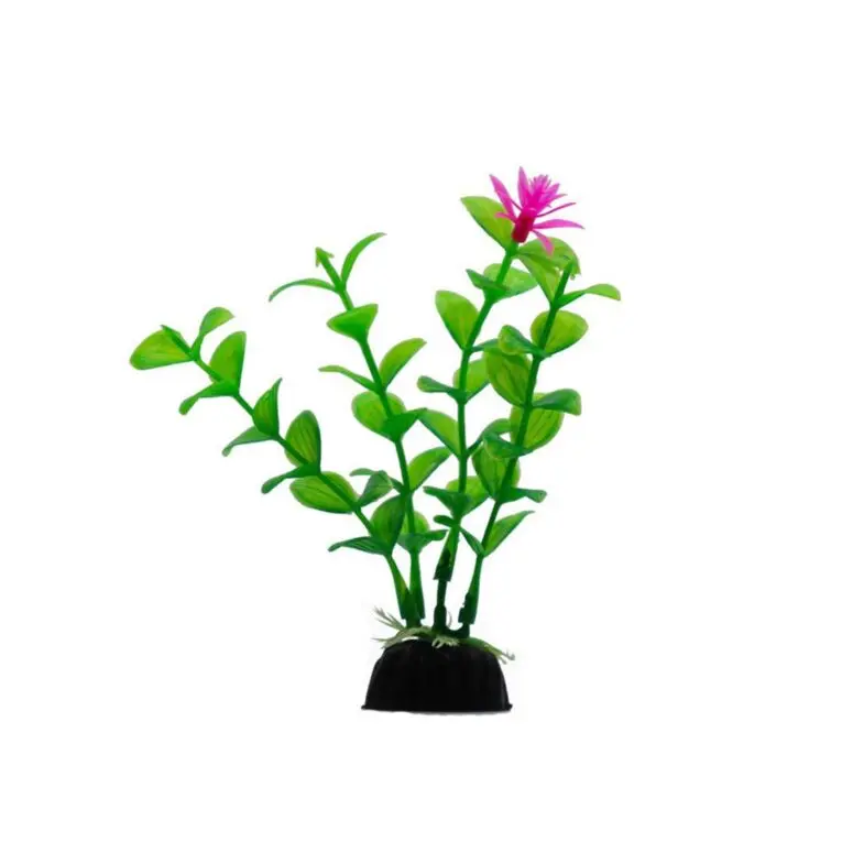 [AQ13712] Aquabroo Ember Aquarium Decoration Plastic Plant - 3 Inch