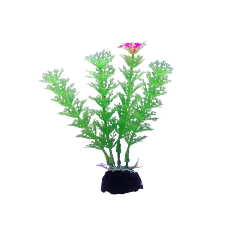 [AQ13713] Aquabroo Arcadia Aquarium Decoration Plastic Plant - 8 Inch