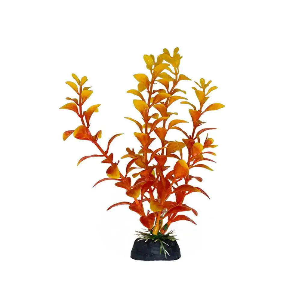 [AQ13715] Aquabroo Shimmer Plastic Plant Aquarium Decoration - 3 Inch