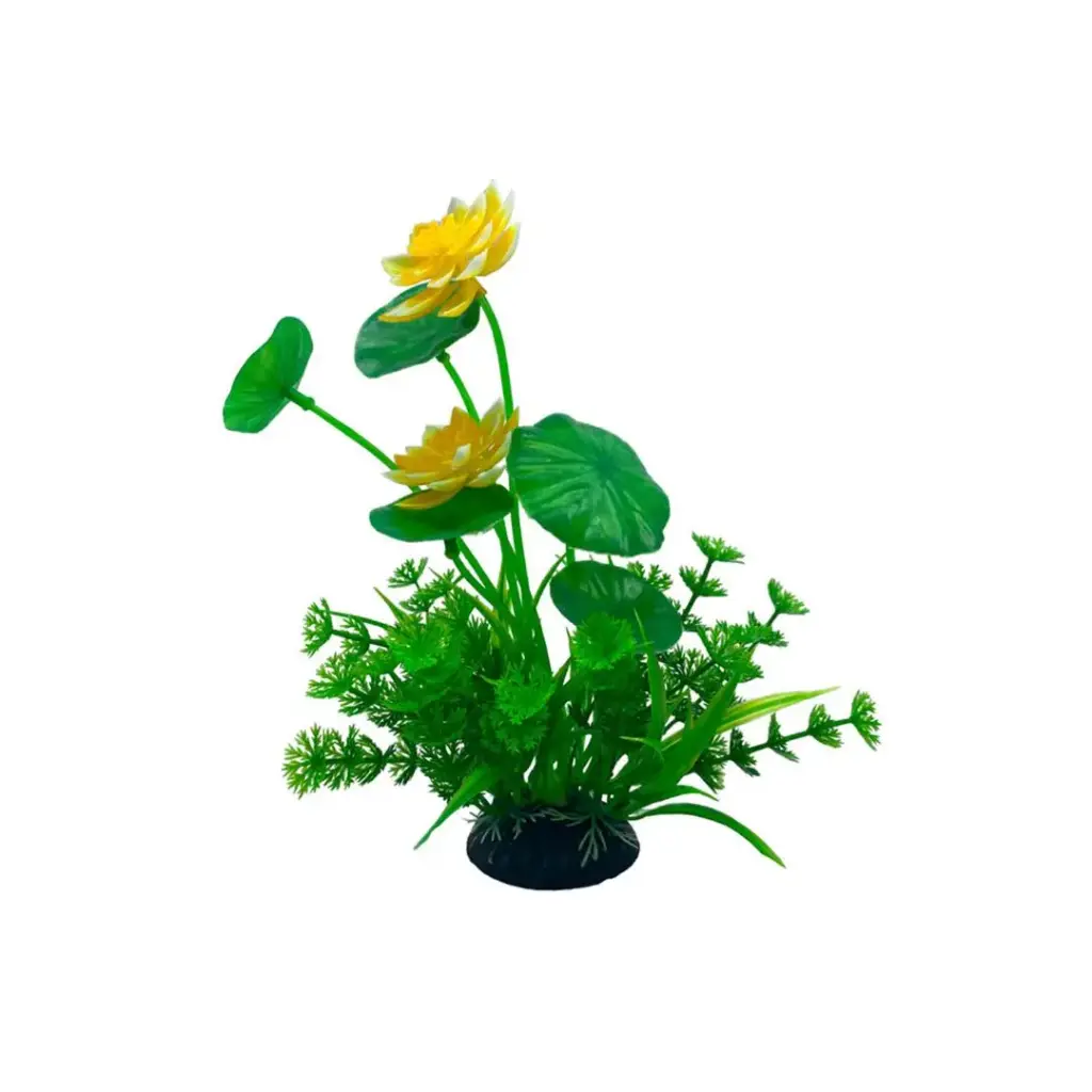 [AQ13721] Aquabroo Zest Aquarium Decoration Plastic Plant - 18cm