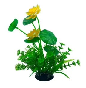 [AQ13721] Aquabroo Zest Plastic Plant Aquarium Decoration - 18cm