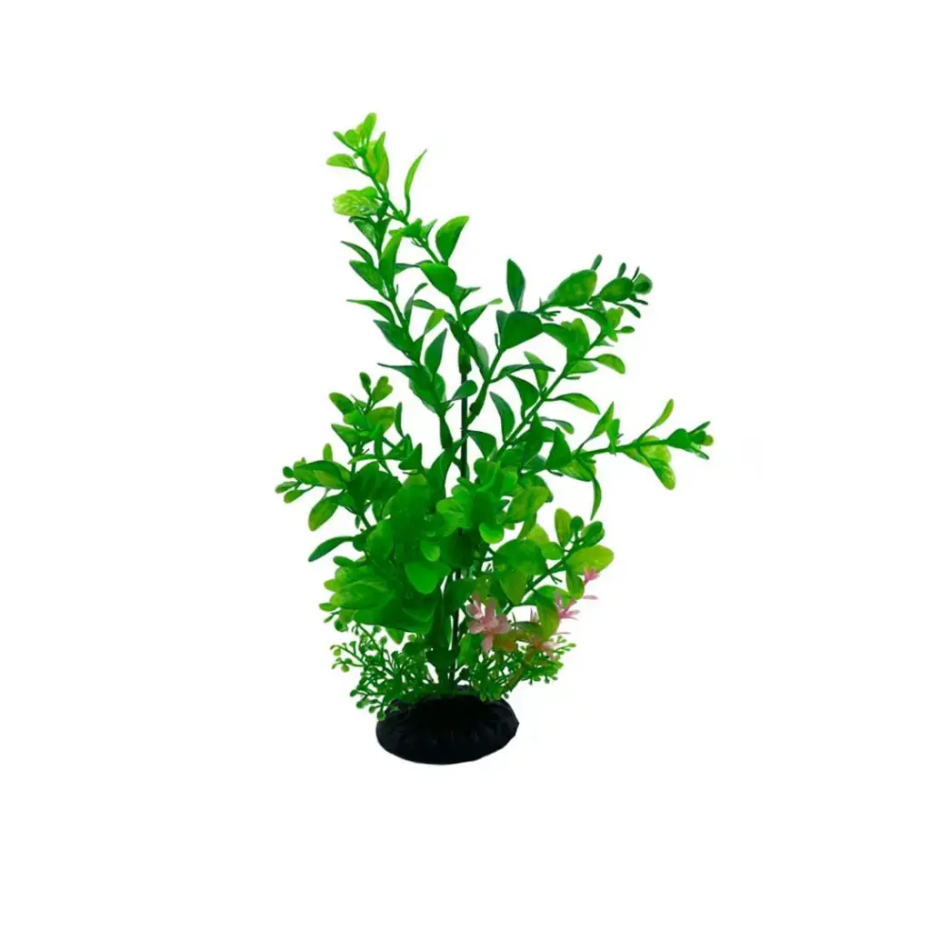 Aquabroo Mellow Aquarium Decoration Plastic Plant - 24cm
