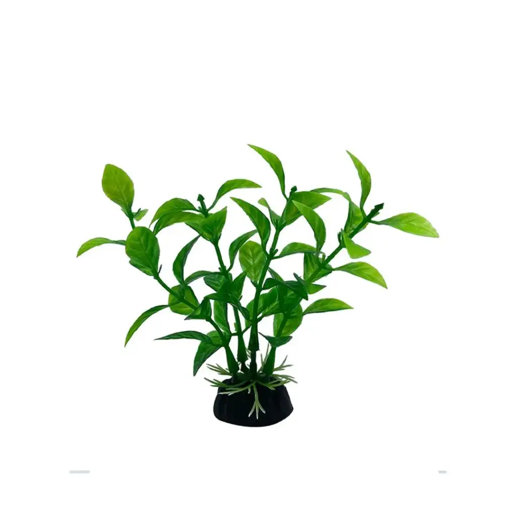 Aquabroo Lush Aquarium Decoration Plastic Plant - 1 Unit