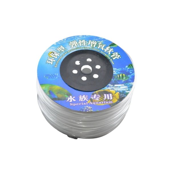 Aquabroo Multi-Use Blue Oil-Resistant Aquarium Air Hose - 100m