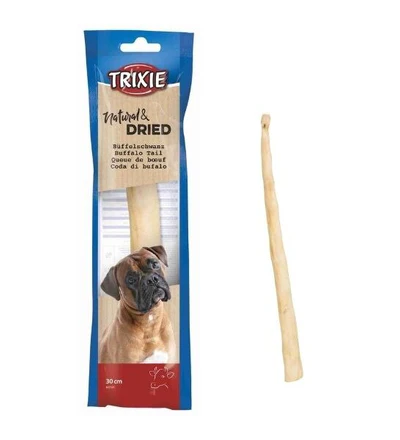 Trixie Buffalo Tail Dental Dog Treats - 30CM