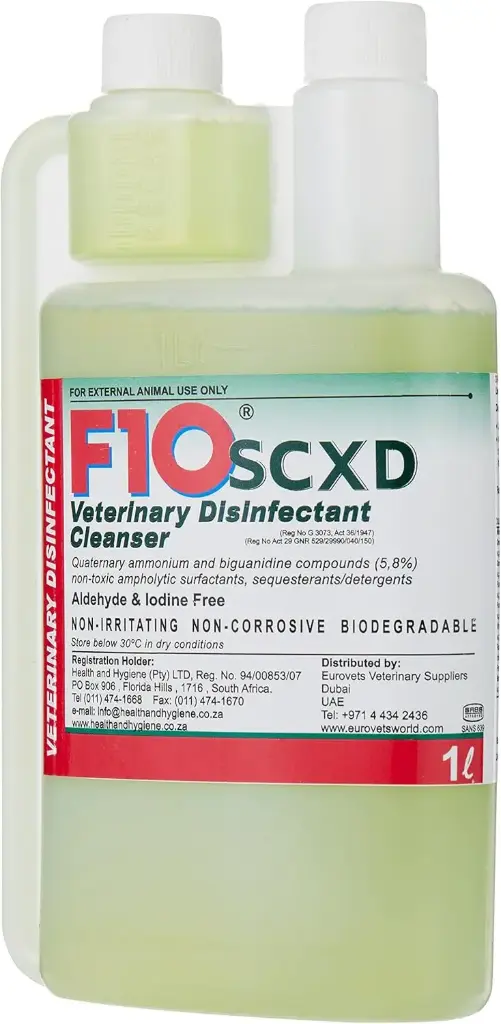 [E000386] F10 SC Veterinary Disinfectant 1L  
