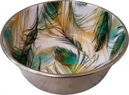 [SWT-5031 A-21] Pado Heavy Bowl Inside MeenaDiameter: 21cm
