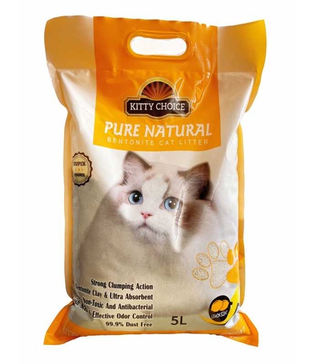[8680731090239] Patimax Cool & Clean Clumping Cat Litter 5LFragrance/Flavour: Orange