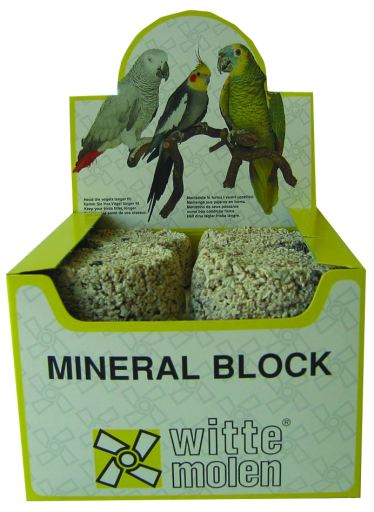 [LR651513] Witte Molen Plus Mineral Block Medium Coarse, (Min Order - 12pcs)