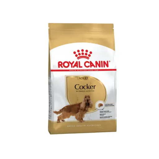 [RO255120] Royal Canin Breed Health Nutrition Cocker Adult Dry Food Bag 3 KG