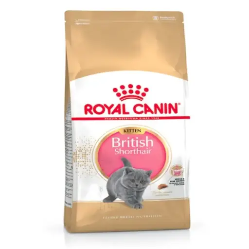 [RO251990 ] Royal Canin Feline Breed Nutrition British Shorthair British Shorthair Kitten Dry Cat Food Bag 2kg