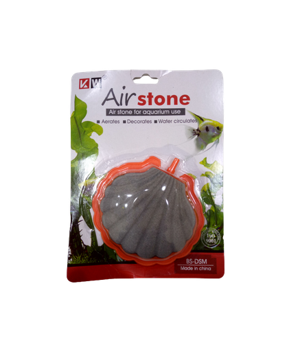 [AIRDISKHLM] KW Zone Aim Shell Type Air Stone - Size M (Oxygenation for Aquariums)