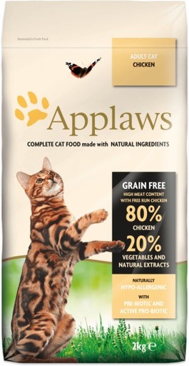[202301] APPLAWS Chicken Adult Dry Cat Food - 2KG