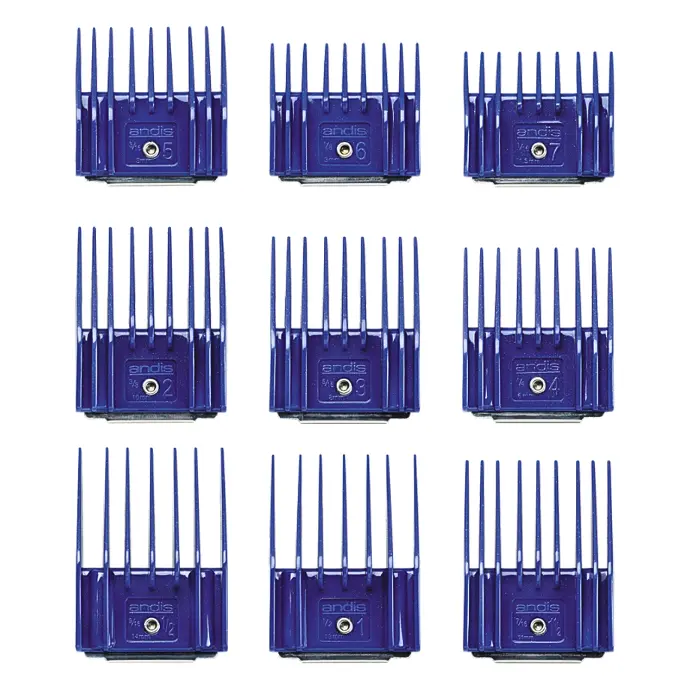 [AN12860] Andis 9-Piece Small Comb Set 
