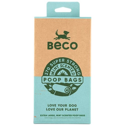 [5060189754779] Beco Bags Mint Scented Poo Bags 270pcs 