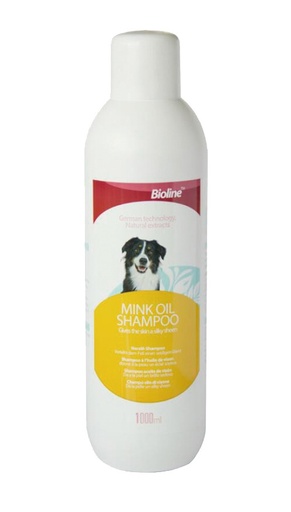 [6970117120844] Bioline Mink Oil Dog ShampooVolume: 1L 