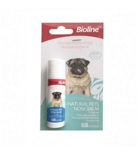 [6970117123357] Bioline Natural Pets Nose Balm 20ml