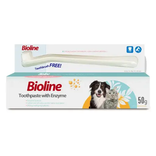 [6970117124187] Bioline - Toothpaste with Enzyme - 50g