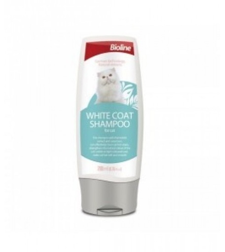 [6970117123869] Bioline White Coat Shampoo For Cat 200ml 