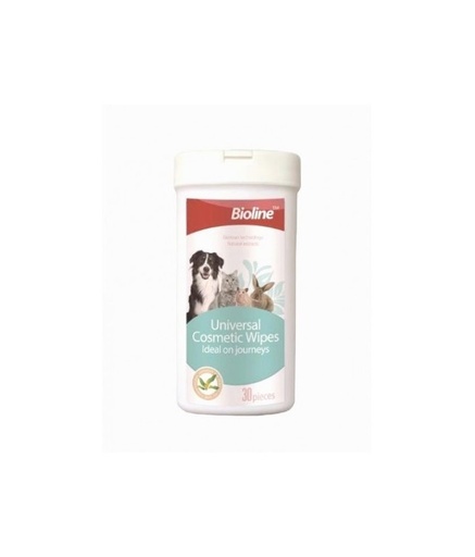 [6970117122305] Bioline Universal Cosmetic Wipes 30Pcs 