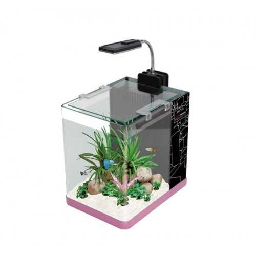 [ME-175A] Boyu Arts Led Aquarium-Mixed Colors Dimension: 35 x 21x 26 cm 