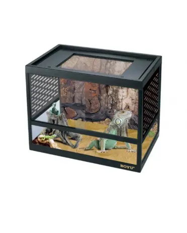 [BYCWG400T] Boyu Terrarium CWG-Series(Side Net)Dimension: 43.7x28x34cm
