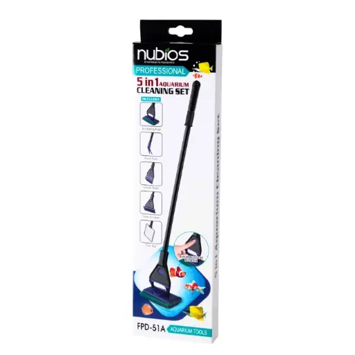 [CS-FPD-51] CHICOS NUBIOS 5 IN 1 AQUARIUM CLEANING SET 58CM