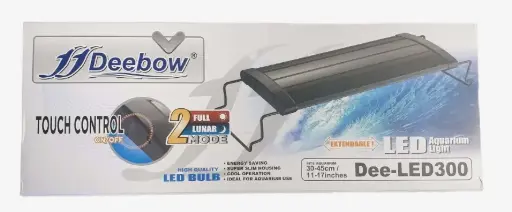 [CS-DEE-LED300] Chicos Deebow LED Light with Touch Control (White & Blue)Length: 30-45cm