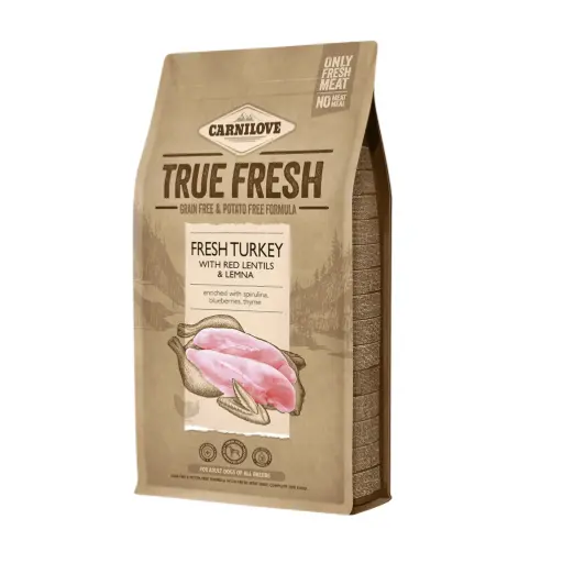 [8595602545957] Carnilove True Fresh Turkey Adult Dry Food Bag 1.4kg