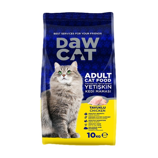 [8698726983534] DAWCATADULTCATFOODCHICKEN10KG