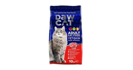 [8698726983633] DAWCAT ADULT CAT FOOD WITH LAMB PIECES 10KG