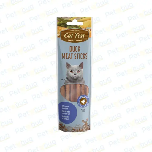 [79711588] Cat Fest Meat Sticks Duck Cat Treat Stick 45g