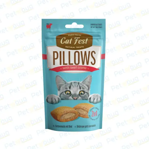 [79207750] Cat Fest Pillows Beef Cream Cat Treat Bag 30g