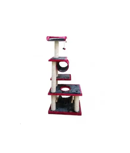[HY9070M] Catry Scratcher Post with Toy 60x40x150cm 
