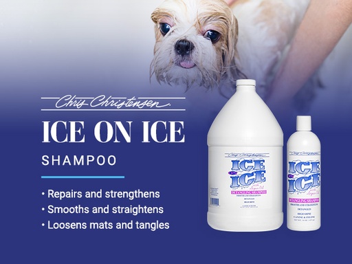 [CC844877] Chris Christensen Ice On Ice Detangling ShampooVolume: 473ml 