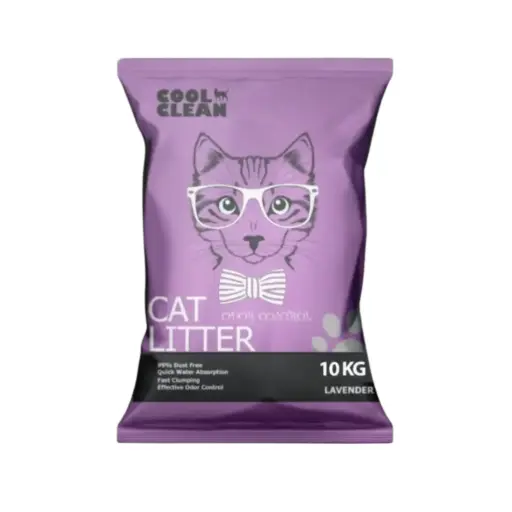 [6970882712084] Cool & Clean - Clumping Cat Litter - Lavender - 10kg