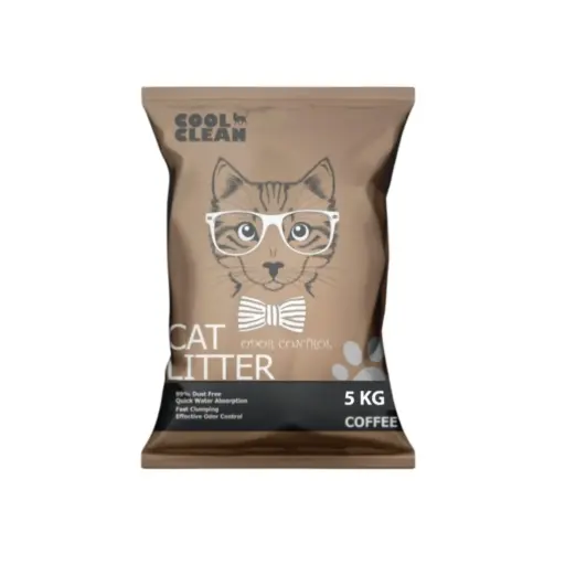 [6970882712022] Cool & Clean - Clumping Cat Litter - Coffee - 5kg