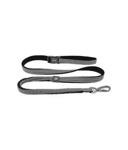[DCV2072-05M] DOCO VARIO Easy Snap BUNGEE Leash - 6ft (DCV2072)Color: Grey, Sizes: M