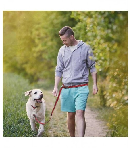[DCA1372-S8M/L] DOCO® Athletica Easy-Snap Air Leash 6ft (DCA1372)Color: Safety Orange, Sizes: M/L 