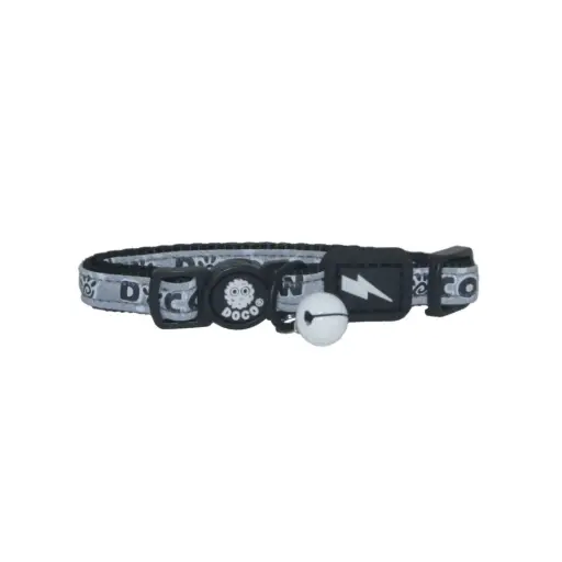 [DCAT011-01] DOCOReflectiveCatCollar(DCAT011)Color:Black